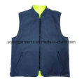 Adult′s Waterproof Padding Padded Reflective Safety Clothing Body Warmer Reversable Vest